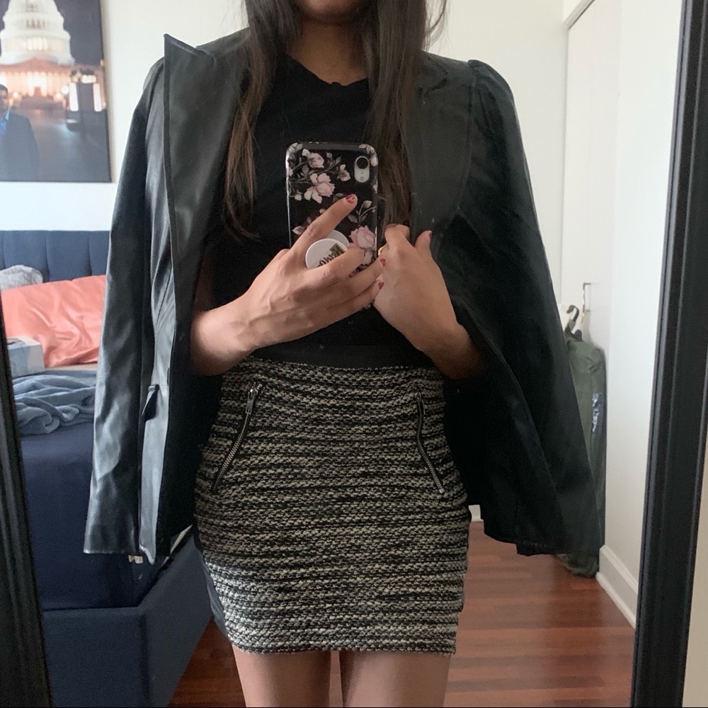 BB Dakota Leather Black Jacket